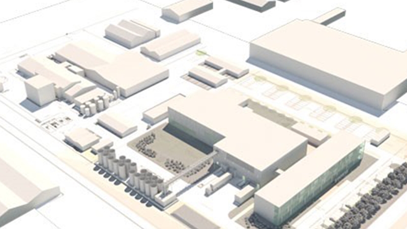 Site master plan and production concept for API facility